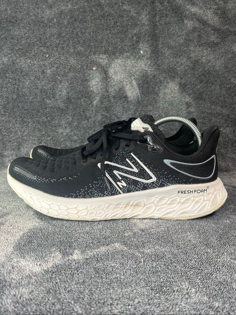 New Balance Fresh Foam X 1080 v12 Womens Size 10 Black White W1080B12 Running